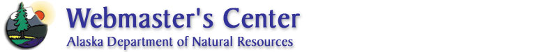 Alaska Department of Natural Resources Webmasters