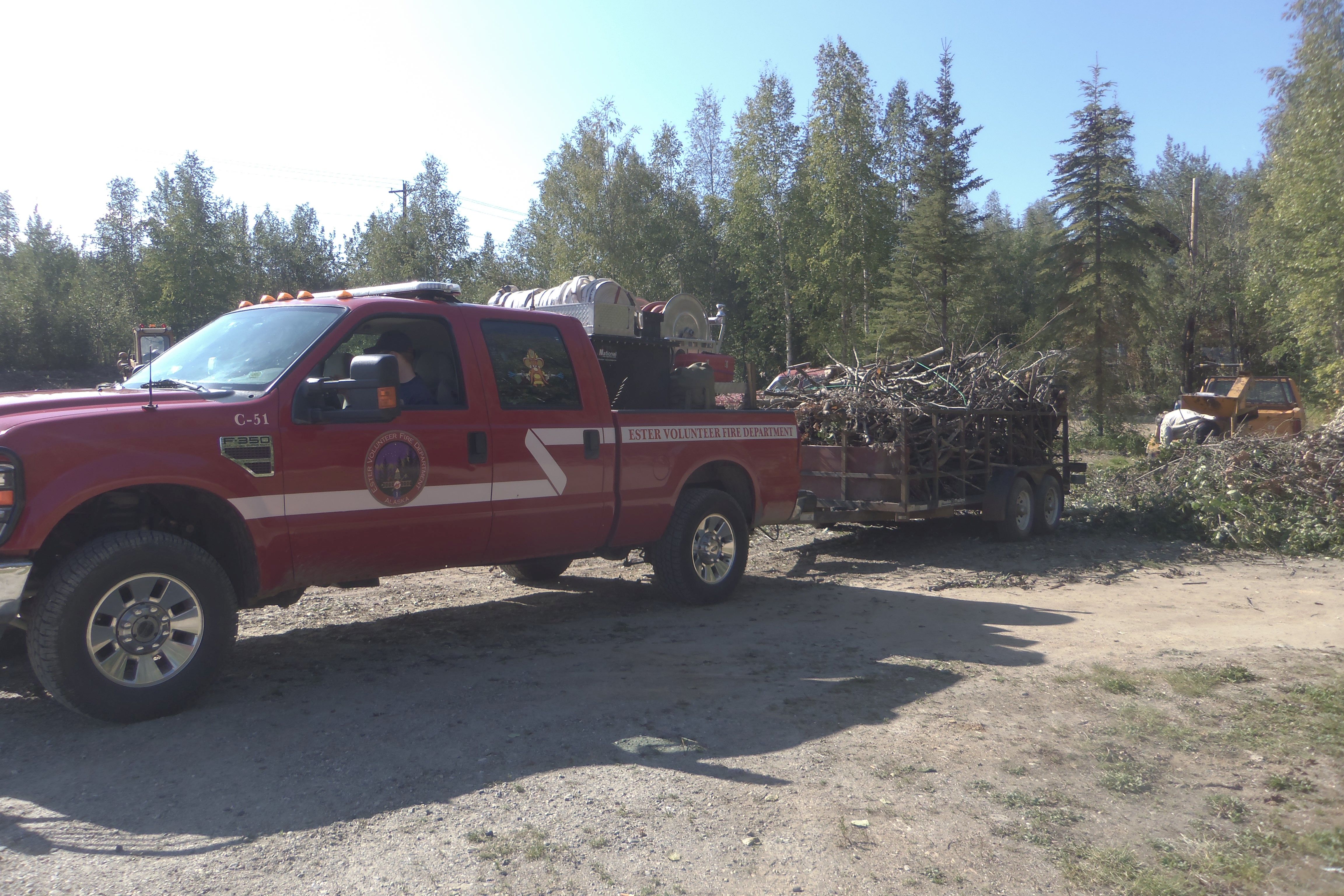 Easter Lump brush piles loaded up