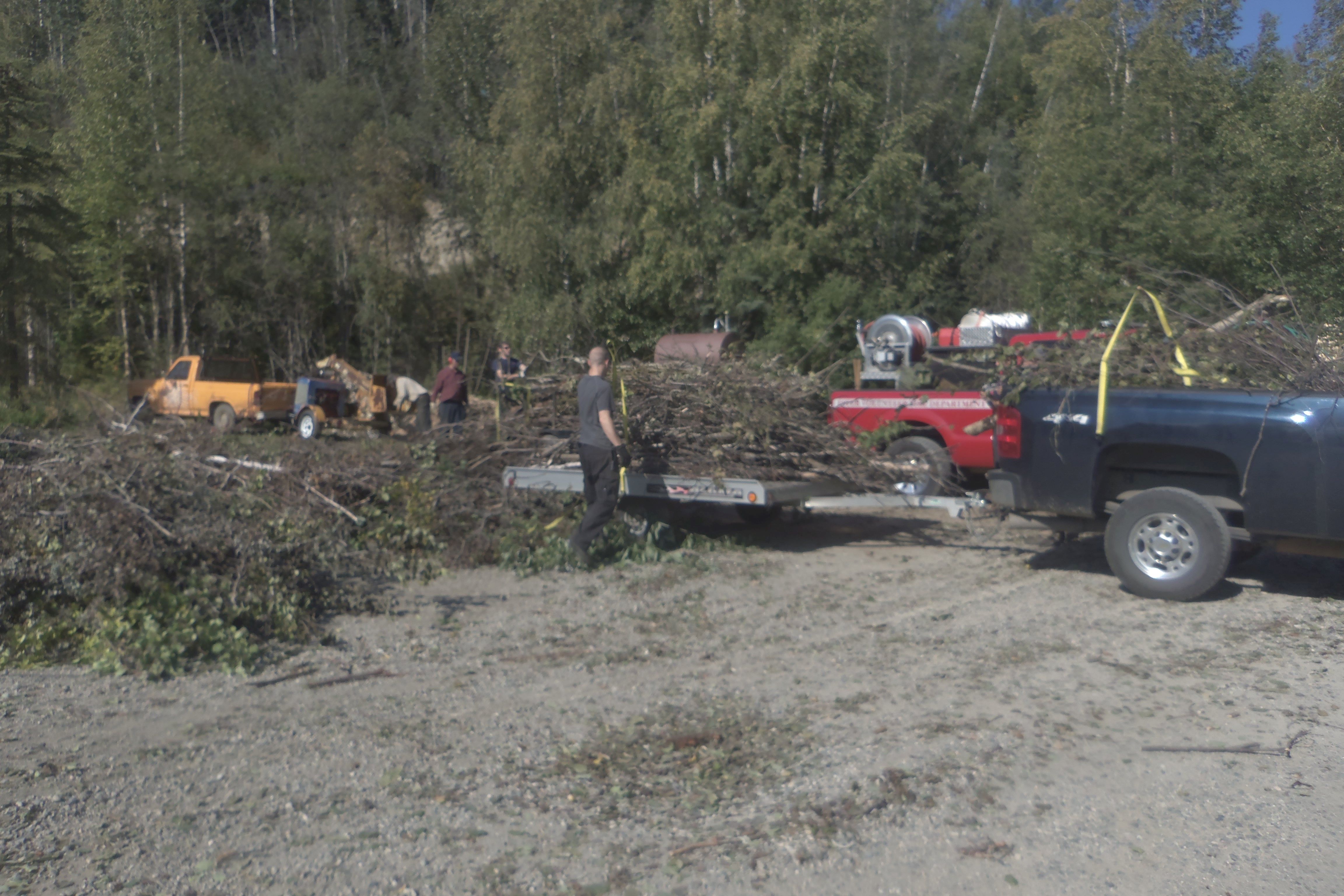 Easter Lump brush piles