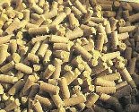 Wood pellets to burn in a stove